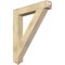 Ekena Millwork Traditional Arts & Crafts Rough Sawn Bracket, Douglas Fir, 6"W x 40"D x 48"H BKT06X40X48TRA03RDF - alternate 1